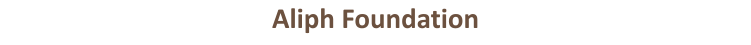Aliph Foundation